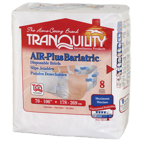 Tranquility Air Plus Bariatric Briefs